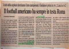 Articolo Campionati Vari